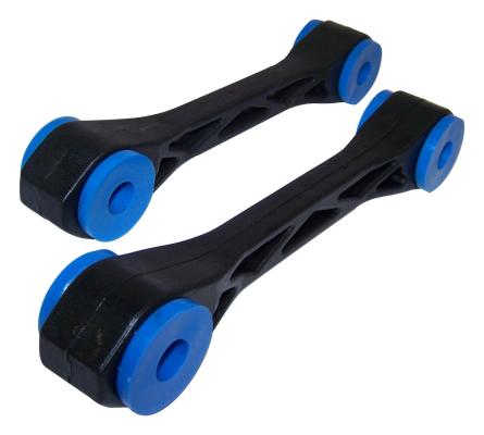 L &amp; R Rear Sway Bar Link Kit w/ Polyurethane Bushings for 97-06 TJ Wrangler RT Off Road