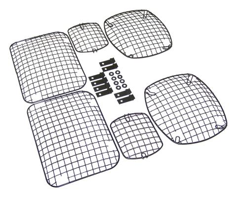 Incl. Headlamp/Tail Lamp/Turn Signal Guards Black RT Off Road