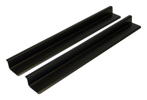 Black Power Coated Entry Guard Set for 2007-2018 Jeep JK Wrangler w/ 2 Doors RT Off Road