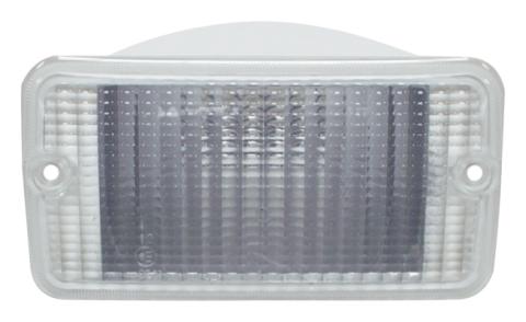 Left Front Parking &amp; Turn Signal Lamp, Clear w/ Amber Bulb for Jeep TJ Wrangler RT Off Road