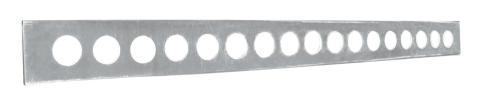 Front Bumper 1981-1986 CJ-8 Stainless Steel w/Holes 54 Inch Wide RT Off Road