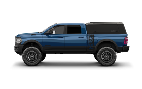 Silverado/Sierra 2500/3500 Truck Bed Cap SmartCap EVOa Adventure Matte Black For 20-24 Chevrolet Silverado/Sierra 2500/3500 HD 6.5 Foot Standard Bed SmartCap