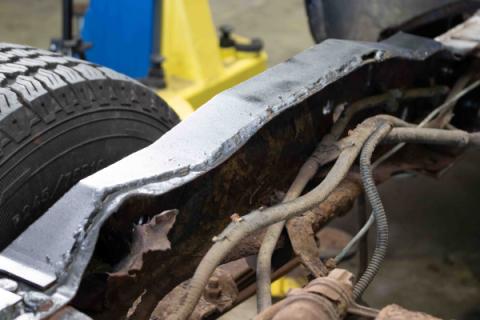 Rust Buster 1998-2003 Ford Ranger Rear Over-Axle Frame Section RB7207