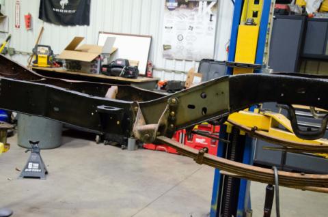 Leaf Spring Frame Section Passenger Side For 1973-1991 Chevy/GMC K5 Blazer/Jimmy Rust Buster