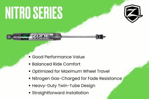 06-08 Dodge 1500 6 Inch Strut Spacer Lift Kit With Nitro Shocks Zone Offroad