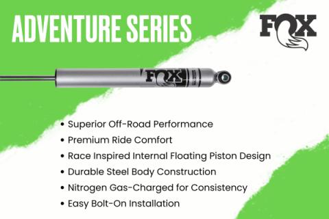 21-24 Ford F-150 2WD 6 Inch Lift Kit 3.25 Inch Rear Lift Block Spacer Front Fox Adv Series Rear Zone Offroad