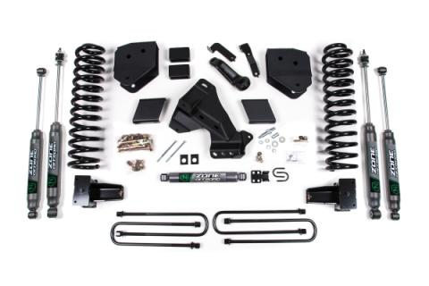 20-22 Ford F-250/F-350 Super Duty 7 Inch Radius Arm Drop Lift Kit Fox Adventure Shocks Gas Zone Offroad