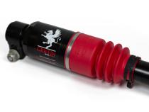 Jeep Steering Attenuator Upgrade for XD Drag Links Griffin XD For 07-24 Wrangler JK/JL, Gladiator Red Bellow Steer Smarts