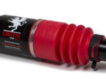 Jeep Steering Attenuator Upgrade for XD Drag Links Griffin XD For 07-24 Wrangler JK/JL, Gladiator Red Bellow Steer Smarts