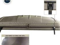 HD Bundu 2 - Hard Shell Pop Up Roof Top Tent, 2 Person, Grey Body and Black Rainfly Overland Vehicle Systems