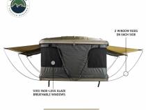 HD Bundu 2 - Hard Shell Pop Up Roof Top Tent, 2 Person, Grey Body and Black Rainfly Overland Vehicle Systems