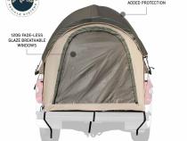 LD TACT - Bed Tent Mid Size 5.0-5.2 Foot, Tan Body and Green Rainfly Overland Vehicle Systems