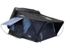 XD Everest 2 - Cantilever Aluminum Roof Top Tent, 2 Person, Grey Body and Black Rainfly Overland Vehicle Systems