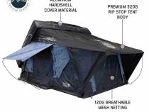 XD Everest 2 - Cantilever Aluminum Roof Top Tent, 2 Person, Grey Body and Black Rainfly Overland Vehicle Systems
