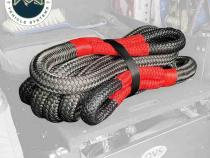 Brute Kinetic Recovery Rope 5/8 Inch x 20 Foot With Storage Bag Overland Vehicle Systems