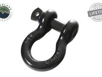 Recovery Shackle 19019901 3/4 4.75 Ton Black Overland Vehicle Systems