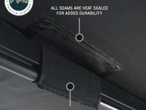 XD Nomadic 270 - Awning W/Lights and Black Out , Passenger Side, Black Body, Black Trim and Black Travel Cover Overland Vehicle Systems