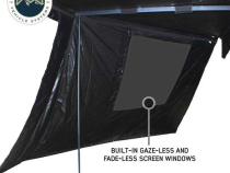 XD Nomadic 270 - Awning, Lights, Black Out, Wall Kit, Driver Side, Black Body, Black Trim and Black Travel Cover Overland Vehicle Systems