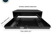 Large Cargo Drawer With Slide Out - Overland Cargo Box Overland Vehicle Systems