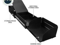 Cargo Box Kitchen With Slide Out, Storage Box and Cooking Area Overland Vehicle Systems