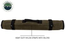 Rolled Socket Organizer Storage Bag - #16 Waxed Canvas Overland Vehicle Systems
