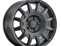 Aluminum Wheels 18x8 Aero 401B Satin Black Multi Spoke 40 Offset 5 on 100 Bolt Pattern 72.62 Bore Raceline