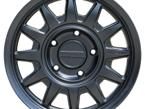 Aluminum Wheels 18x8 Aero 401B Satin Black Multi Spoke 40 Offset 5 on 100 Bolt Pattern 72.62 Bore Raceline