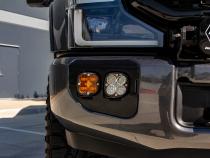 Ford Super Duty (20-22) Fog Lights Dual FPK Baja Amber SAE/Pro DC Baja Designs