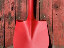 Shovel Red Textured Head/Black Handle Krazy Beaver