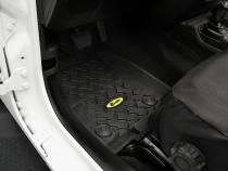 Jeep Gladiator Front Floor Mats For Jeep 2020-2024 Gladiator Black Pair Bestop