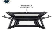 Expedition Truck Cap W/Full Wing Doors, Front and Rear Windows and 3rd Brake Light 2016-2023 Toyota Tacoma 5 Foot Bed Overland Vehicle Systems