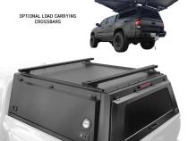 Expedition Truck Cap W/Full Wing Doors, Front and Rear Windows and 3rd Brake Light 2016-2023 Toyota Tacoma 5 Foot Bed Overland Vehicle Systems