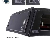 Expedition Truck Cap W/Full Wing Doors, Front and Rear Windows and 3rd Brake Light 09-24 Ford F150 5.5 Foot Bed Overland Vehicle Systems