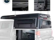 MagPak Camper W/Tent, Lights, Rear Molle Panel, Side Tie Downs, Front and Rear Windows 16-24 Toyota Tacoma 5 Foot Bed Overland Vehicle Systems