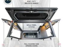 MagPak Camper W/Tent, Lights, Rear Molle Panel, Side Tie Downs, Front and Rear Windows 09-24 Ford F150 5.5 Foot Bed Overland Vehicle Systems