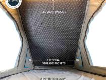 MagPak Camper W/Tent, Lights, Rear Molle Panel, Side Tie Downs, Front and Rear Windows 09-24 Ford F150 5.5 Foot Bed Overland Vehicle Systems