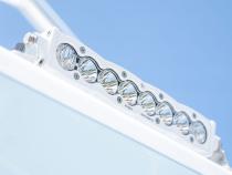 S8 White Straight LED Light Bar (10 Inch; Driving/Combo; Clear) Baja Designs