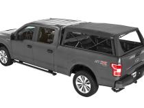 Supertop Truck Bed Cap 2 For Ford 2015-2024 F-150 5.5 Foot Black Diamond PVC Coated Sailcloth No Drill Bestop