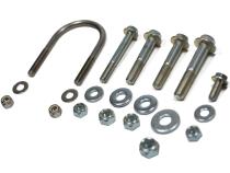 Jeep Track Bar Relocation Bracket Replacement Hardware Kit Yeti XD For 07-18 Wrangler JK Steer Smarts