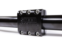 07-24 Jeep Wrangler/Gladiator JK/JL/JT Yeti XD Double Shear Hydro Assist 6-Bolt Tie Rod Clamp 1-5/8 Inch Steer Smarts