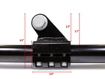 07-24 Jeep Wrangler/Gladiator JK/JL/JT Yeti XD Double Shear Hydro Assist 6-Bolt Tie Rod Clamp 1-5/8 Inch Steer Smarts