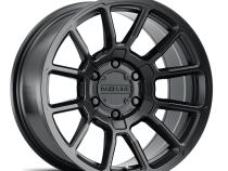 Aluminum Wheels 20x10 Gauge 950B Satin Black Multi Spoke -19 Offset 5 on 127 Bolt Pattern 78.1 Bore Raceline