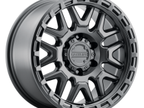 Aluminum Wheels 16x8 Krank 953B Satin Black 0 Offset 5 on 114.3 Bolt Pattern 72.62 Bore Raceline