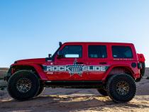 Jeep JL Side Step Sliders For 24-25 Wrangler JL 4 Door Models Passenger Side Sub Part Rock Slide Engineering