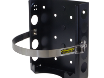 Propane Tank Bracket 11 Lb Worthington 2.5 Gallon 9 Inch Diameter Powder Coated BlackPower Tank