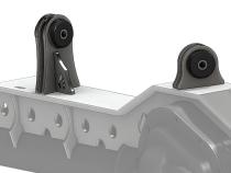 Jeep TJ Weld On UCA Brackets For Low Pro Front Truss Daystar Bushings 1/2 Inch Bolt Size Artec Industries