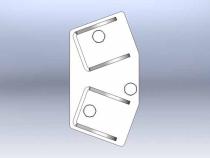 Jeep Grand Cherokee Rear 4 Link Bracket 1999-2004 WJ Clayton Off Road