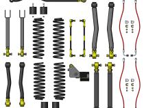 Jeep Wrangler 4.5 Inch Premium Lift Kit 07-18 JK Clayton Off Road