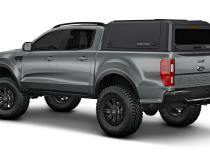 Tacoma Truck Bed Cap SmartCapEVOa Adventure Matte Black For 24-Present Toyota Tacoma 6 Foot Standard Bed RSI SmartCap