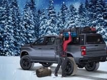 Tacoma Truck Bed Cap SmartCapEVOa Adventure Matte Black For 24-Present Toyota Tacoma 6 Foot Standard Bed RSI SmartCap